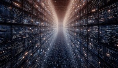 code library stretching to infinity